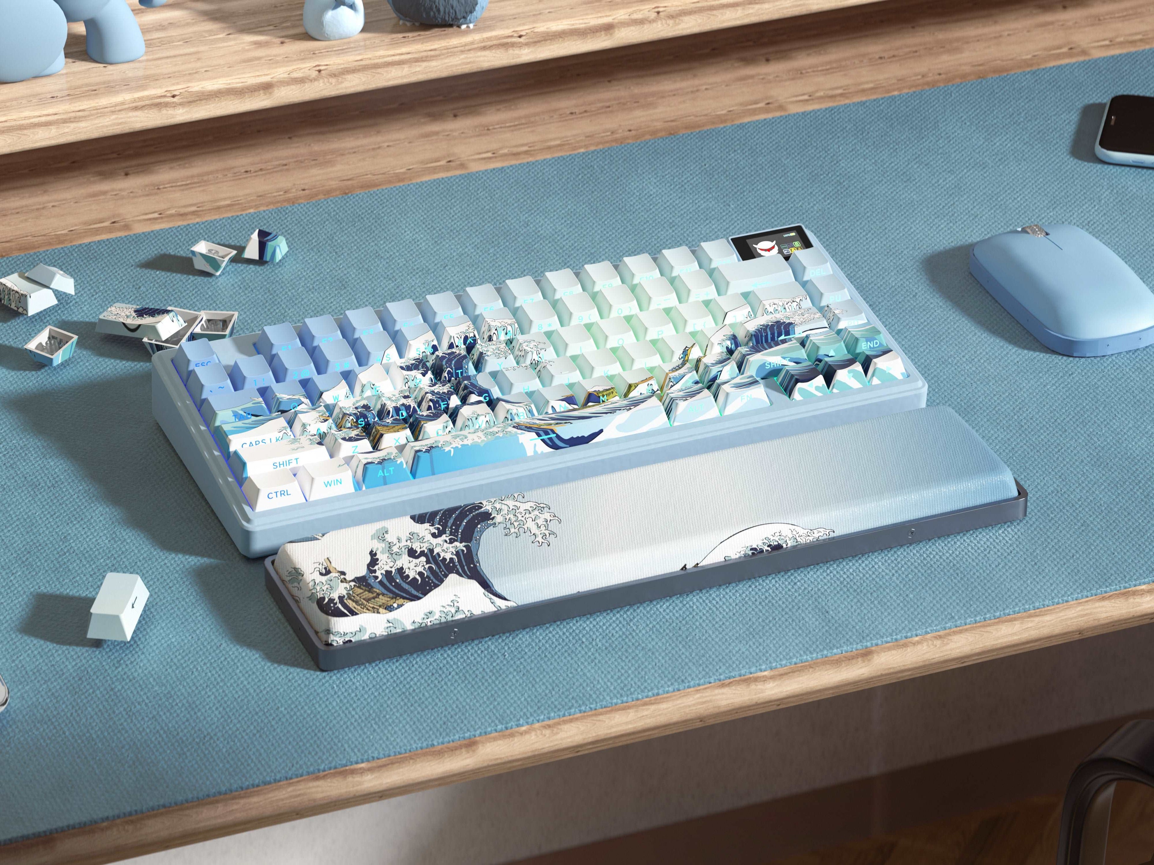 XVX K75 Pro 75% CNC Aluminum Wireless Mechanical Keyboard