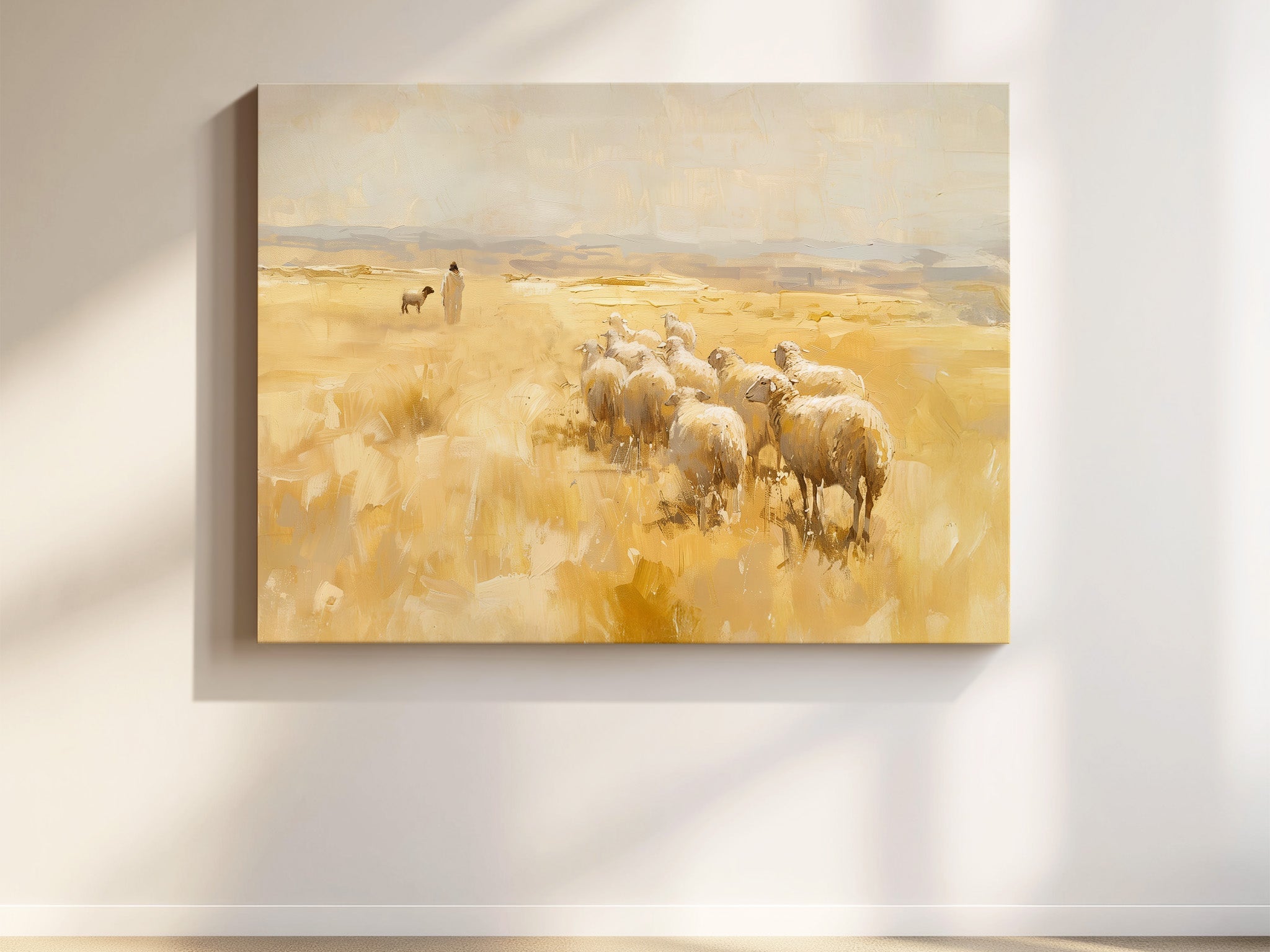 He Leaves the 99 | Canvas Artwork