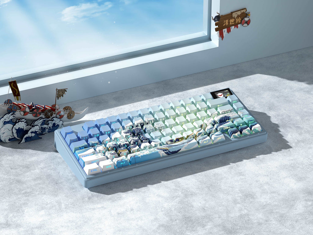 XVX K75 Pro 75% CNC Aluminum Wireless Mechanical Keyboard