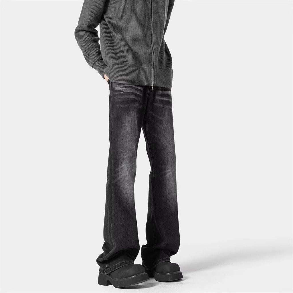 Summer Straight Leg Wide Leg Flared Jeans for Boys