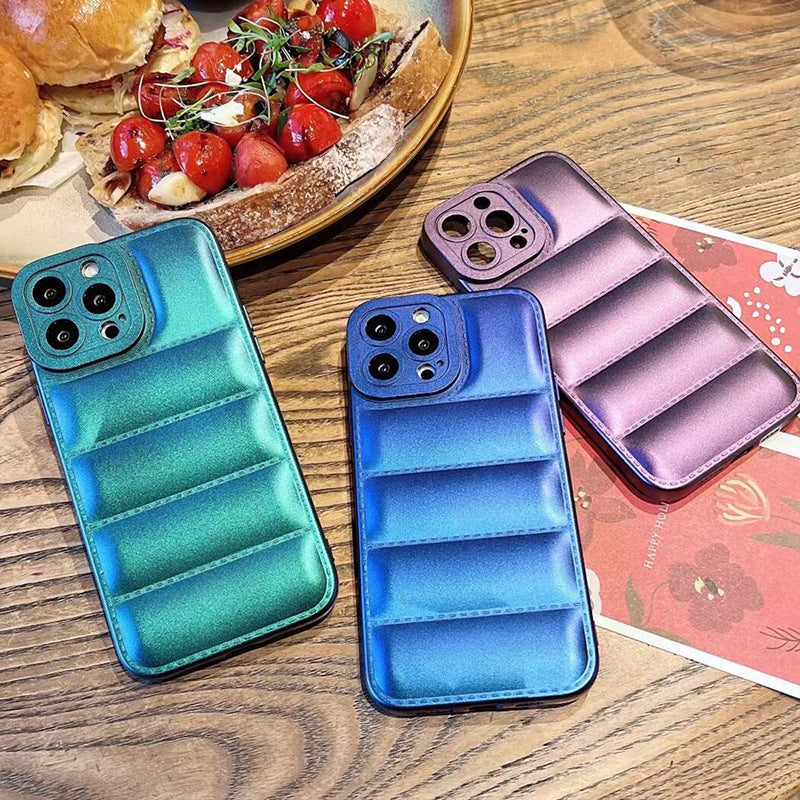 RAMODO Laser Down Jacket iPhone Case