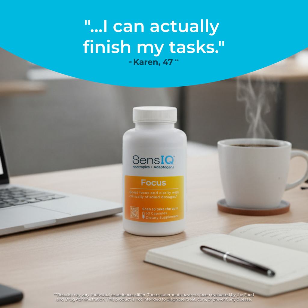Focus Supplement for Mental Clarity and Concentration
