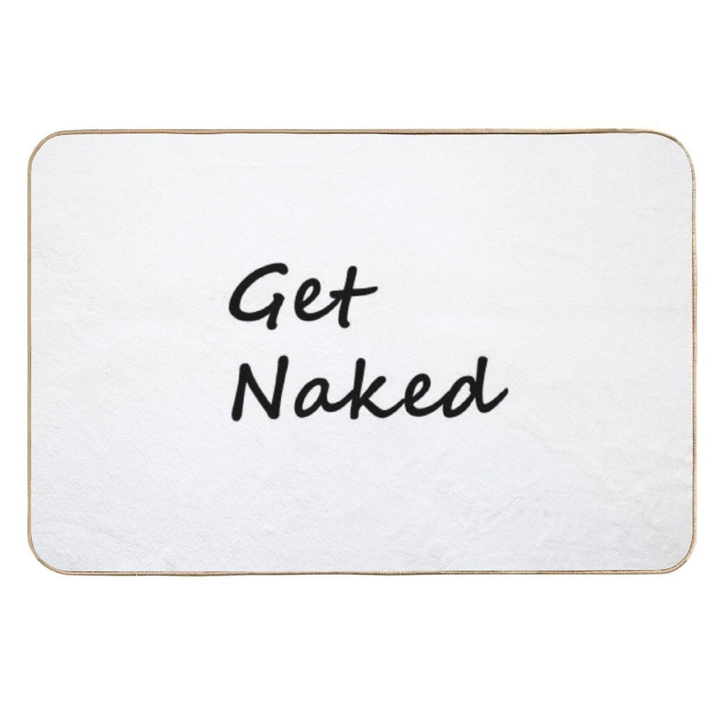 Get Naked Bath  Mats  Dirt-Trapping Bath Mat