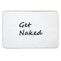 Get Naked Bath  Mats  Dirt-Trapping Bath Mat