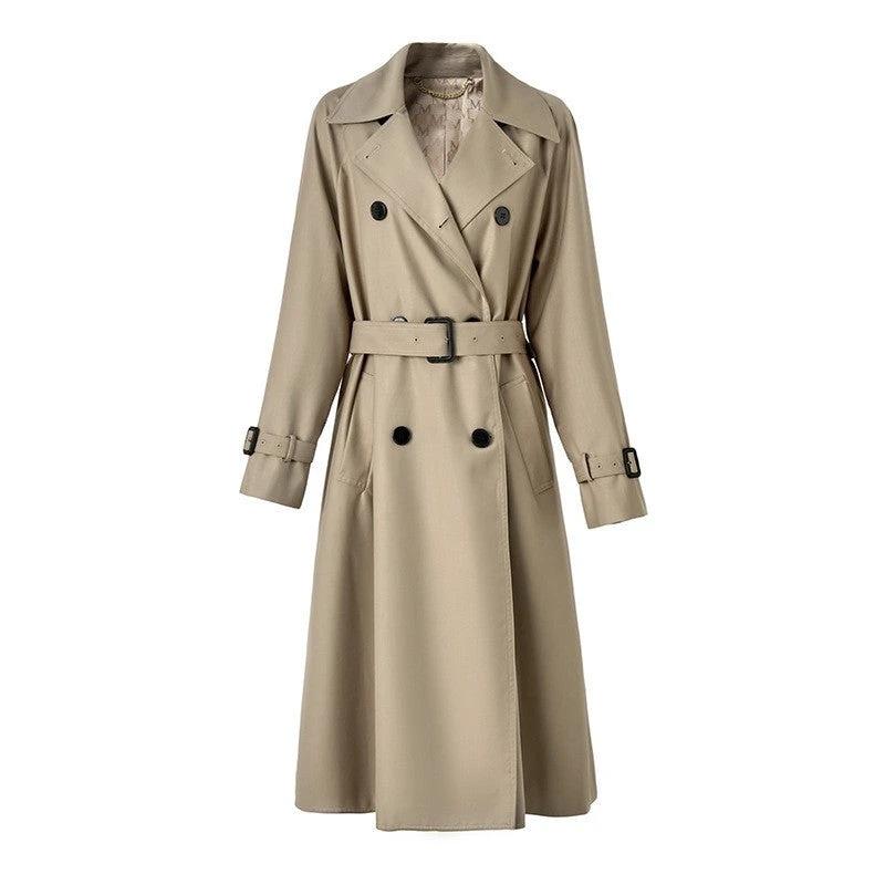 Trench Autumn And Winter Women's Mid-length High-grade Sense Petite Coats