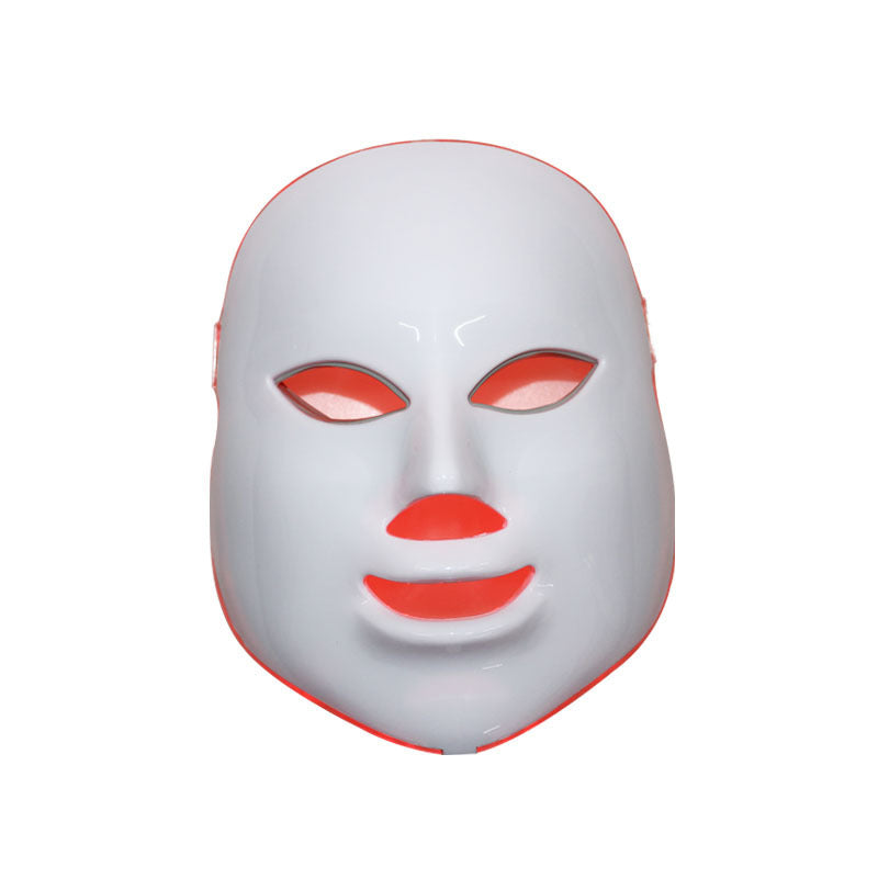 Beauty Instrument Beauty Red Purple Light Photon Skin Rejuvenation Mask Instrument Household Acne Spectrometer Face