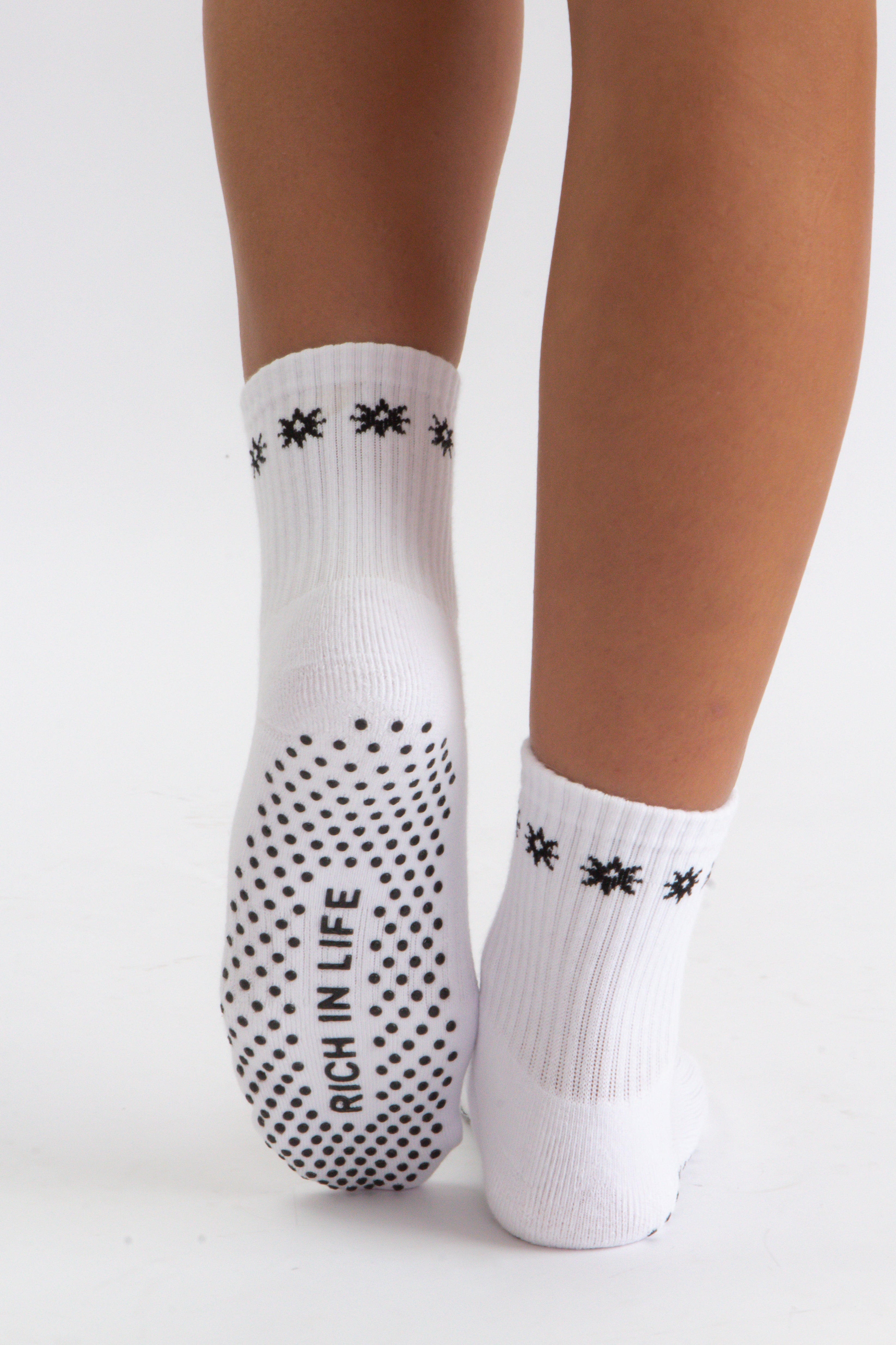Rich in Life Grip Socks