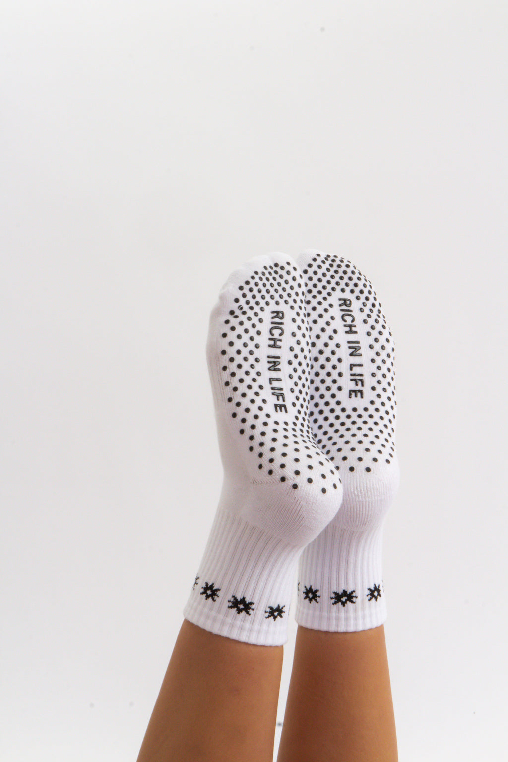 Rich in Life Grip Socks