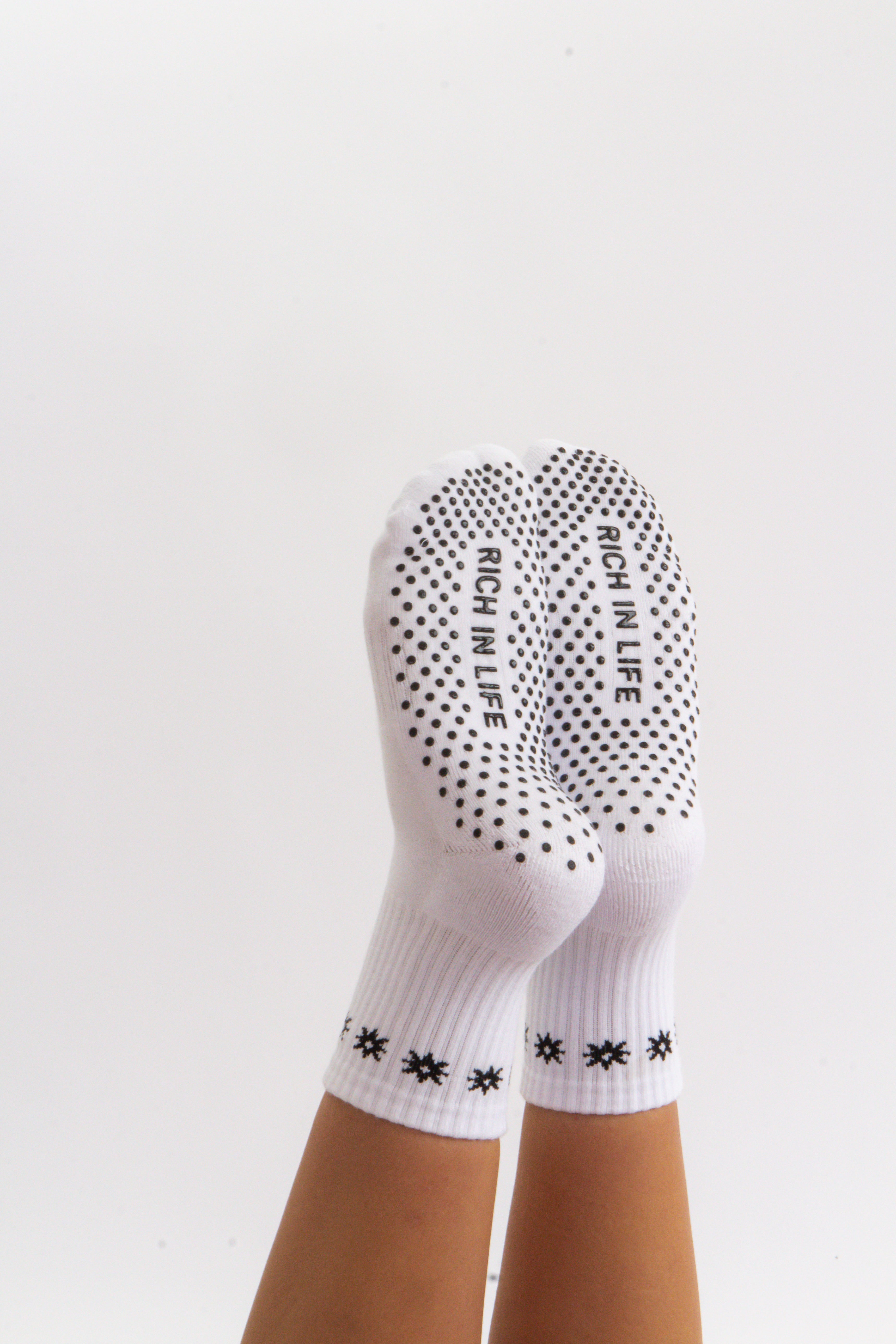Rich in Life Grip Socks