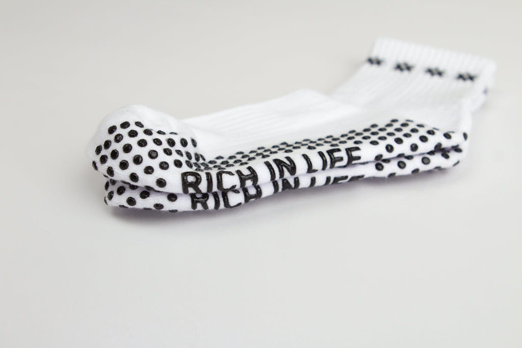 Rich in Life Grip Socks