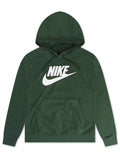 Nike Mens Sportswear Graphic Pullover Hoodie- Fir/White