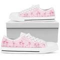 Pink Flamingo Low Top Shoes