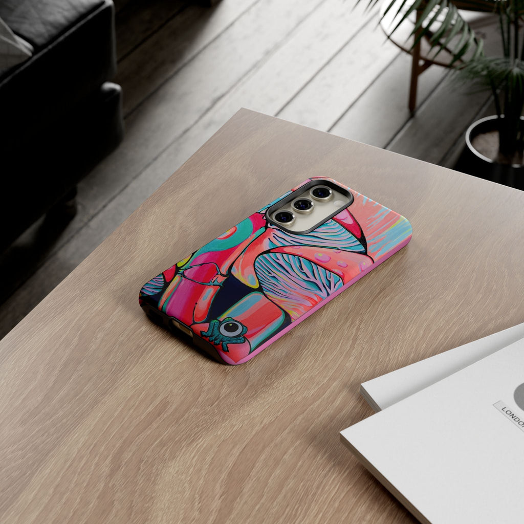 Trippy Mushrooms Tough Phone Case