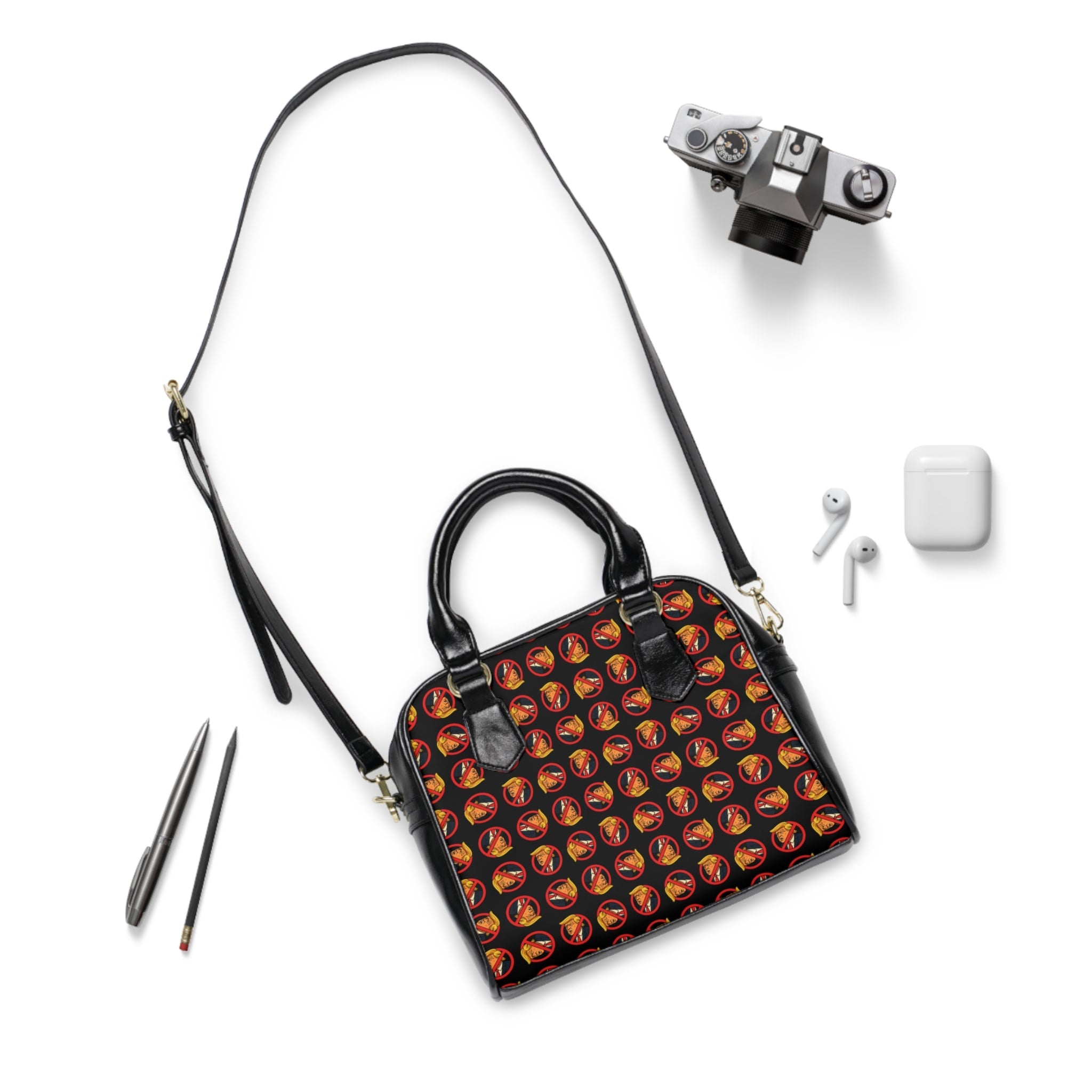 Hater Shoulder Handbag, Unique Statement Purse