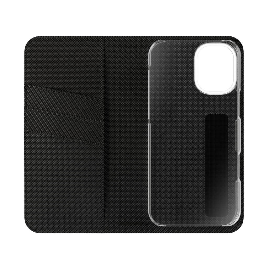Cyclops Sloth Flip Phone Case – Wallet Cover with Card Slots