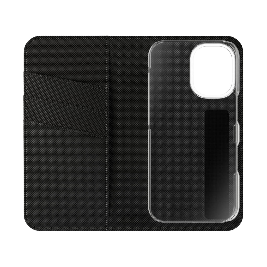 Cyclops Sloth Flip Phone Case – Wallet Cover with Card Slots