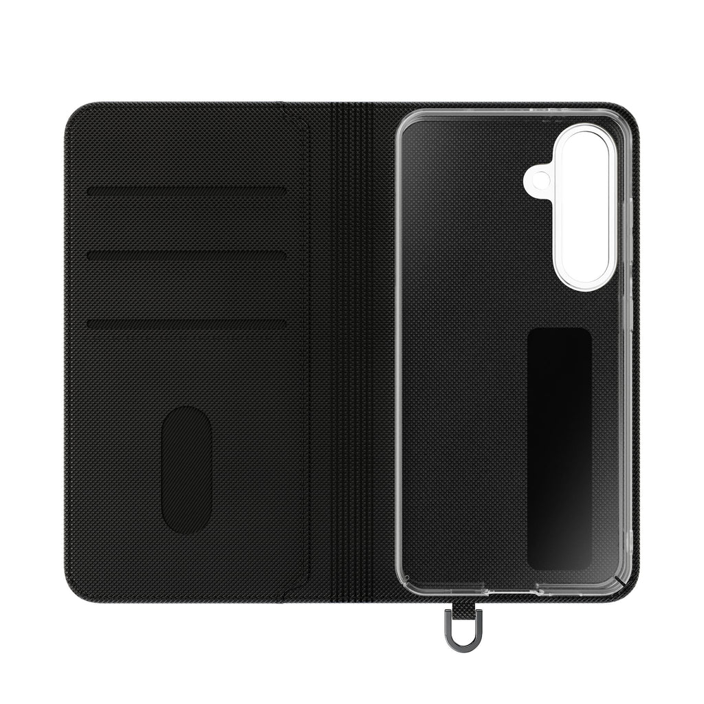 Neon Primitivo Bananas Flip Phone Case – Wallet Cover with Card Slots