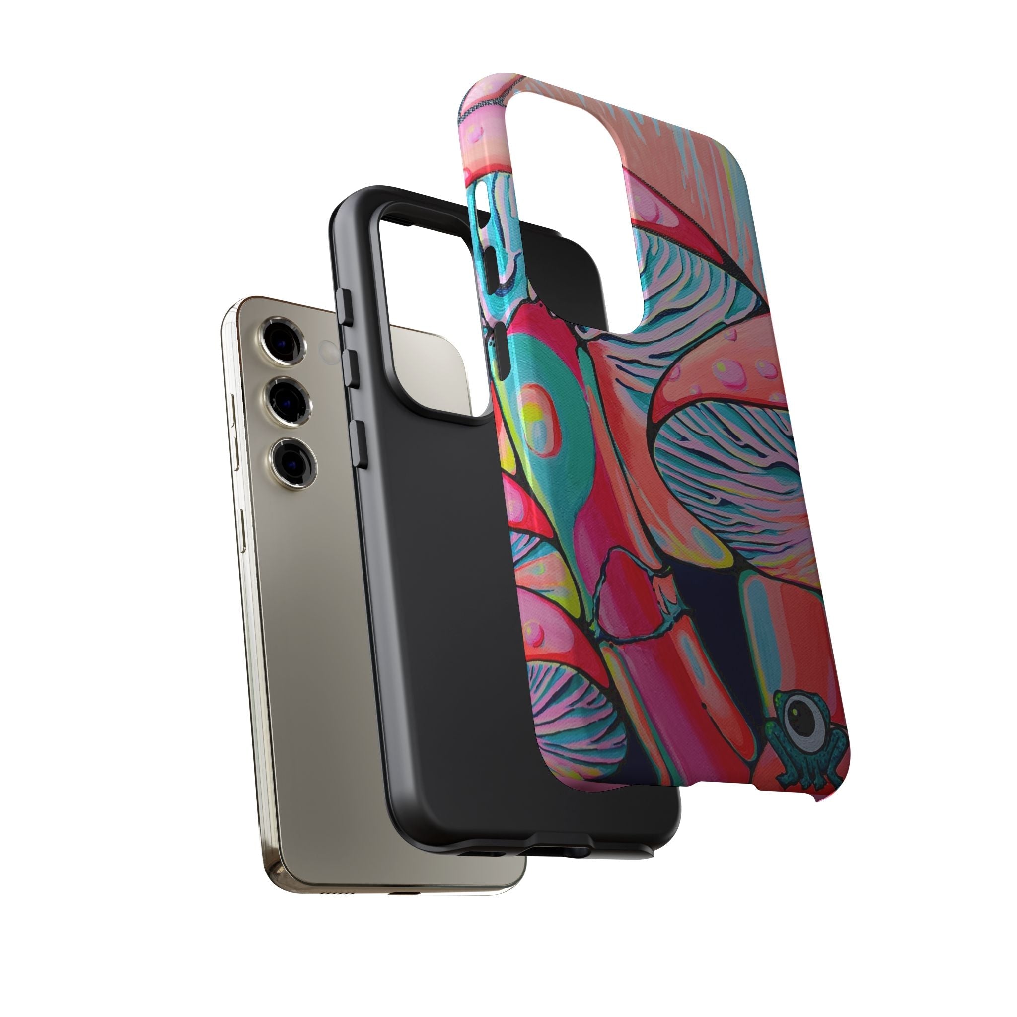 Trippy Mushrooms Tough Phone Case