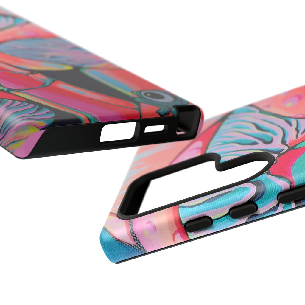 Trippy Mushrooms Tough Phone Case