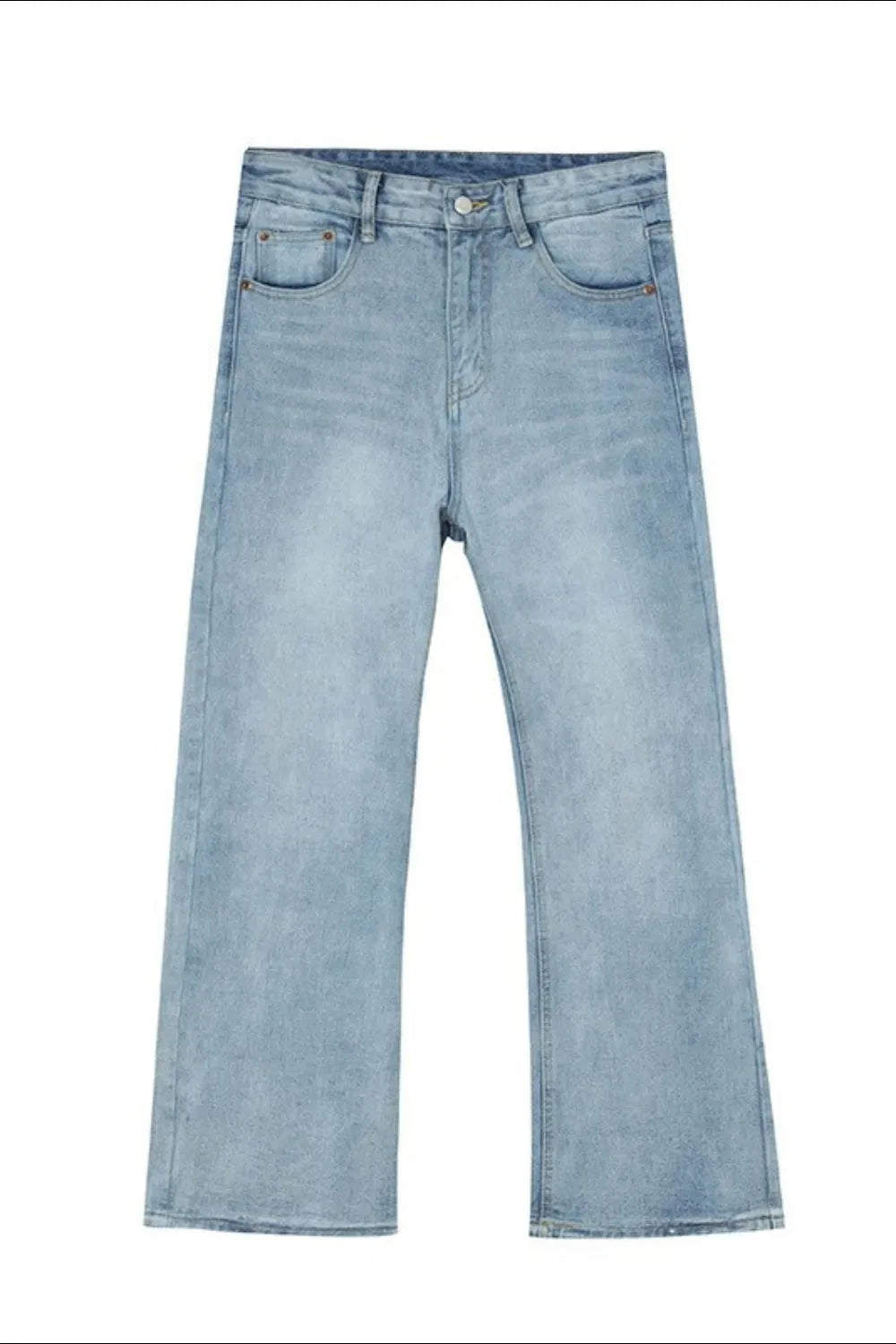 Mid Rise Jeans with Pockets - Japanese Denim