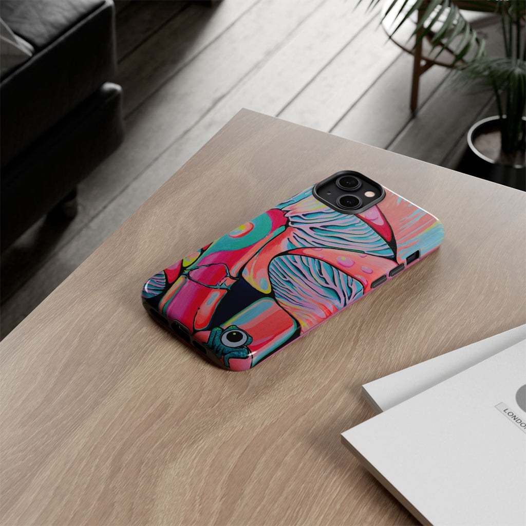 Trippy Mushrooms Tough Phone Case