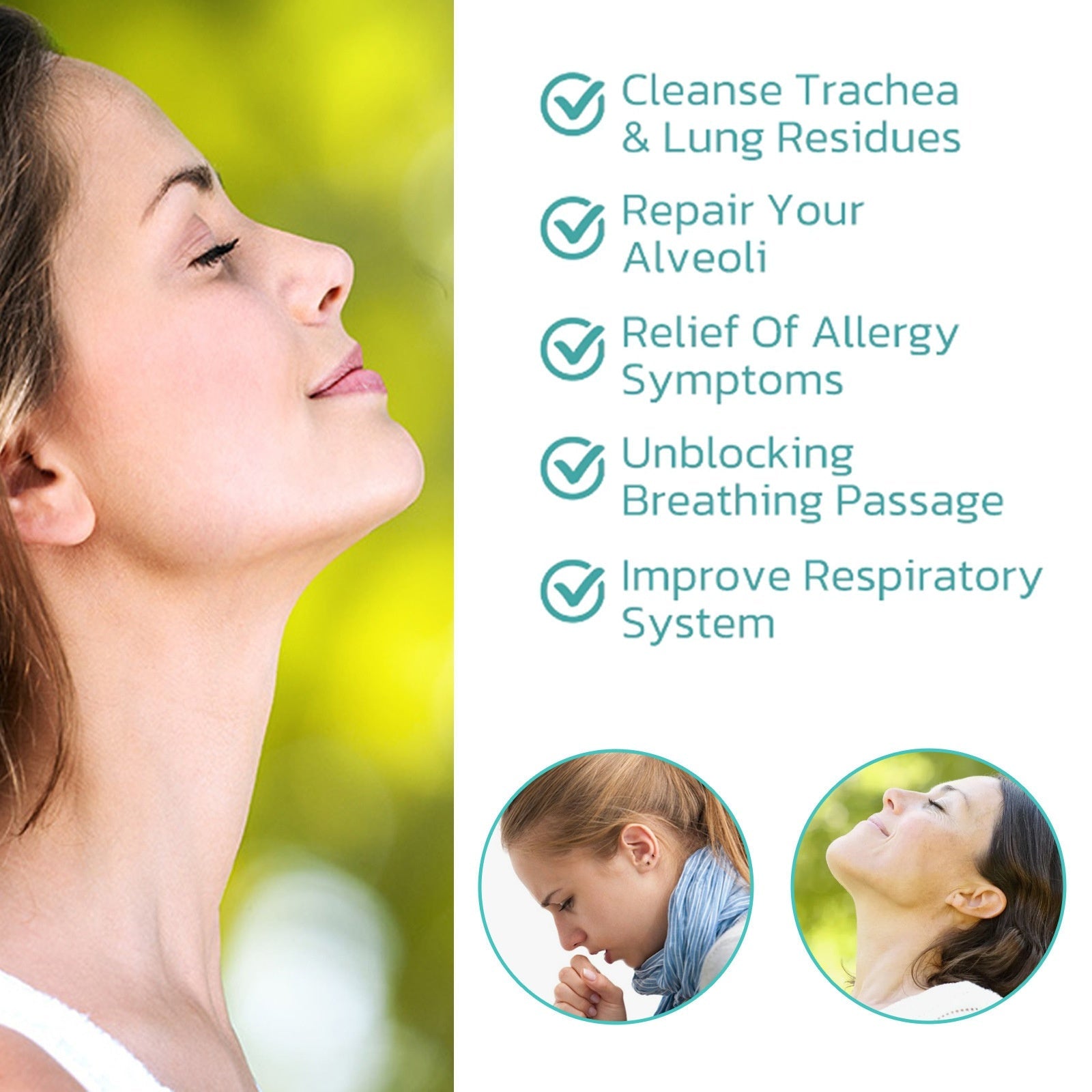 Body Cleansing Spray for Throat Dryness, Itching, Cough, and Snoring Relief