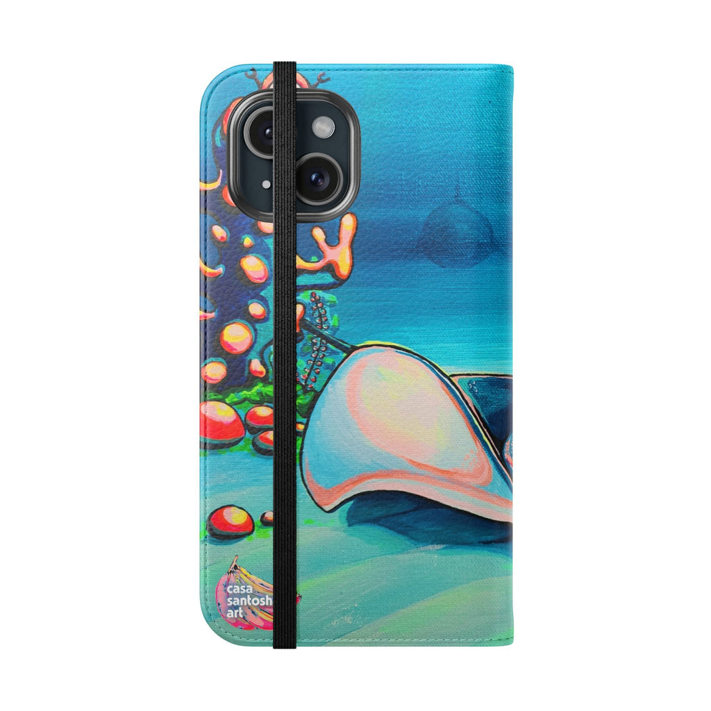 Cyclops Stingray Flip Phone Case – Wallet Cover with Card Slots