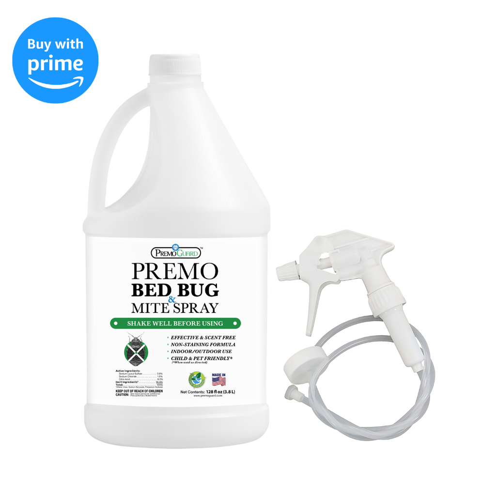 Bed Bug & Mite Killer Spray | Natural & Non-Toxic | Premo Guard