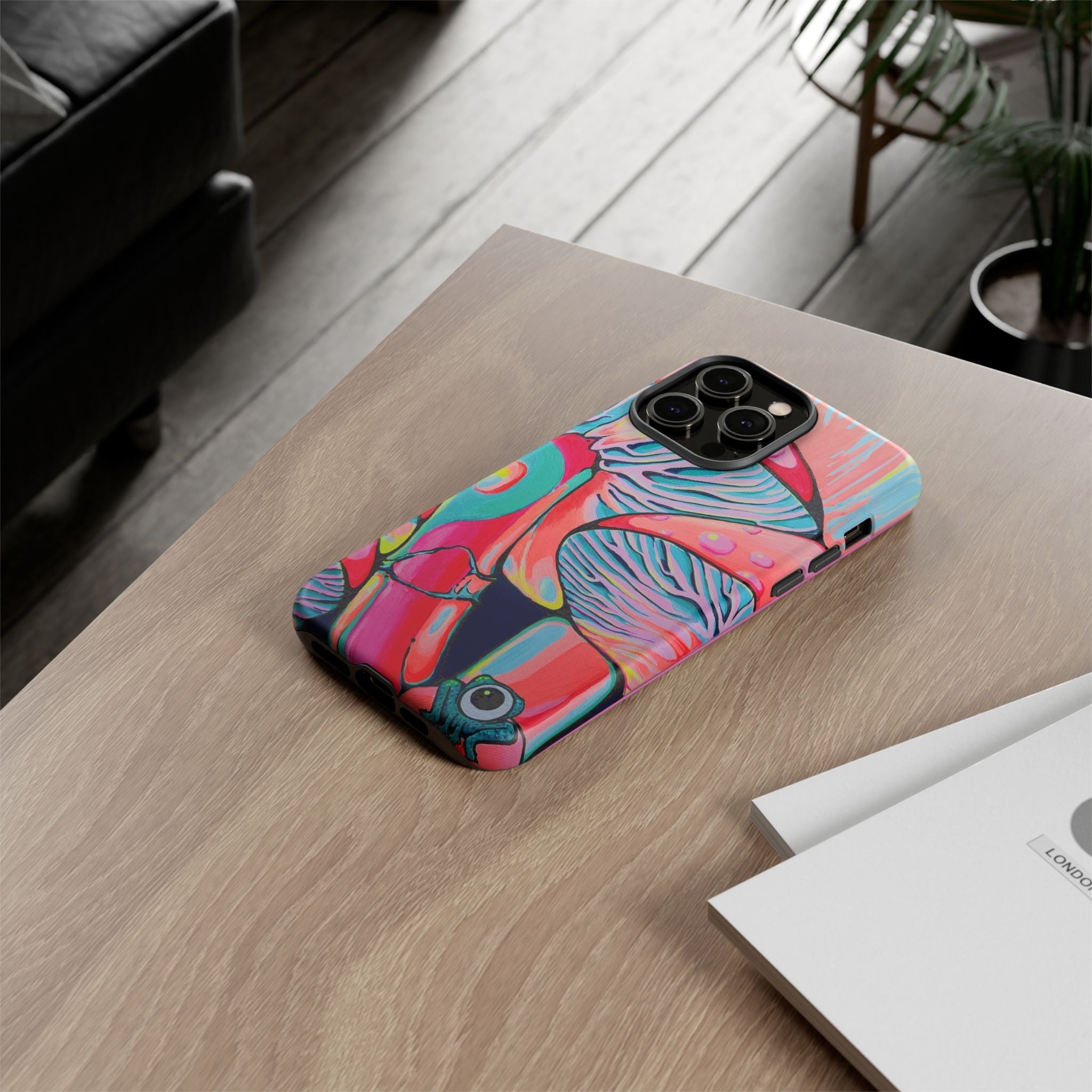 Trippy Mushrooms Tough Phone Case