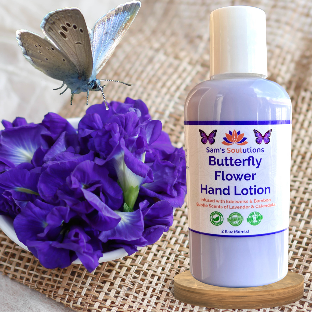 Butterfly Flower Hand Lotion