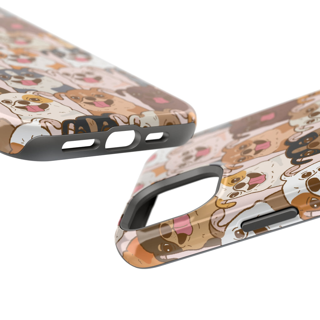 Happy Pug iPhone Case, iPhone 13-15