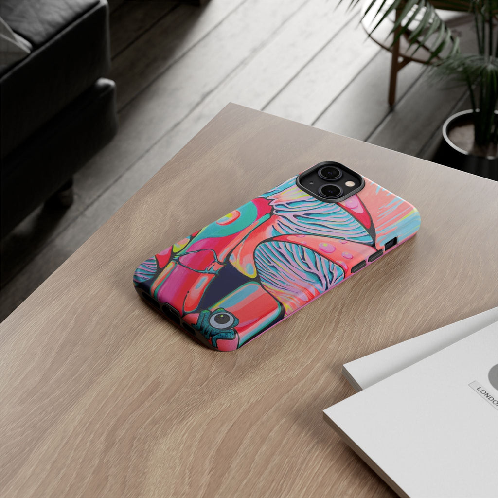 Trippy Mushrooms Tough Phone Case