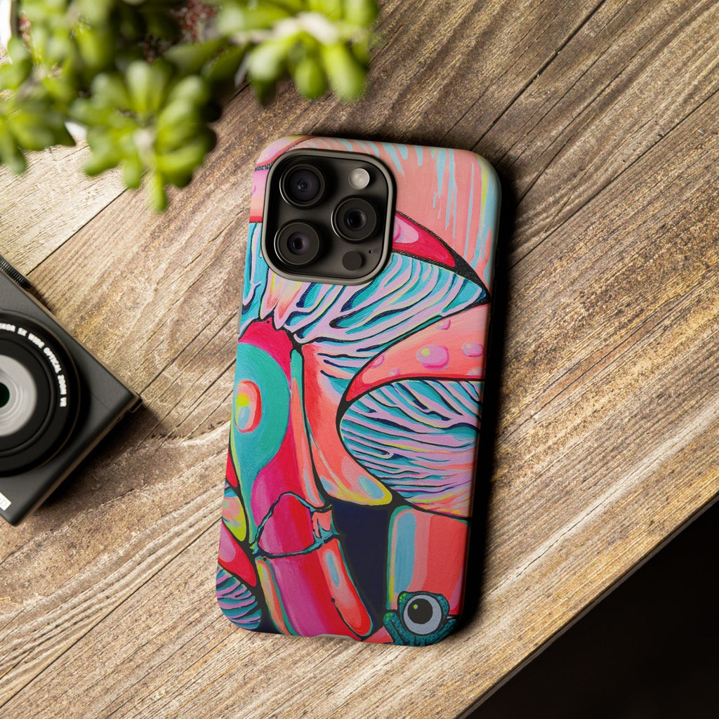 Trippy Mushrooms Tough Phone Case