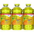 Pine-Sol CloroxPro Multi-Surface Cleaner Concentrated, Lemon Fresh Scent, 80 oz Bottle, 3/Carton (60607CT)