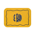 Le Bain Orange & Blue  Bath Mat |  French Bathroom Mat