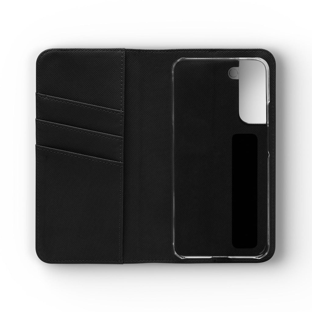 Cyclops Sloth Flip Phone Case – Wallet Cover with Card Slots