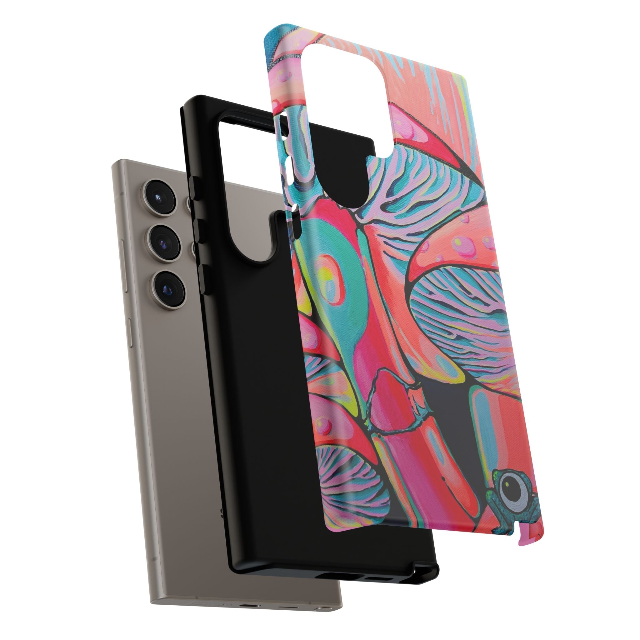 Trippy Mushrooms Tough Phone Case