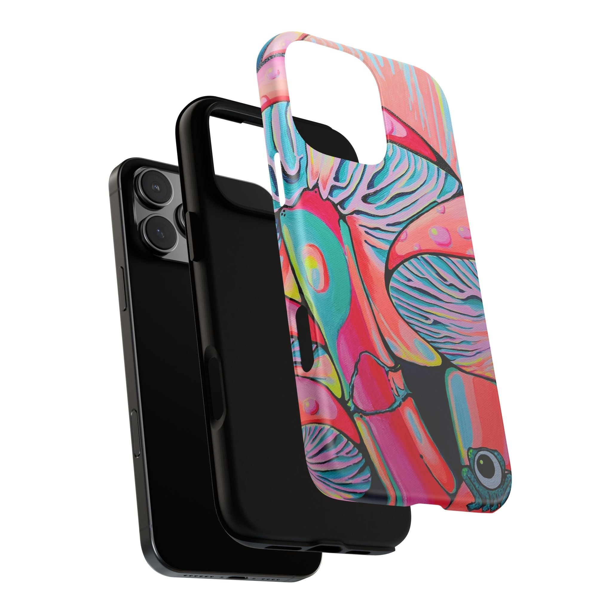 Trippy Mushrooms Tough Phone Case
