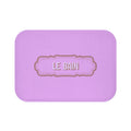 Le Bain Lilac Bath Mat — French Bathroom Décor, Soft Plush Floor Mat