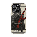 Grim Reaper Phone Case, Tough Phone Case for Gamers, Unique Smartphone Accessories, Halloween Decor, Death-Inspired Gift