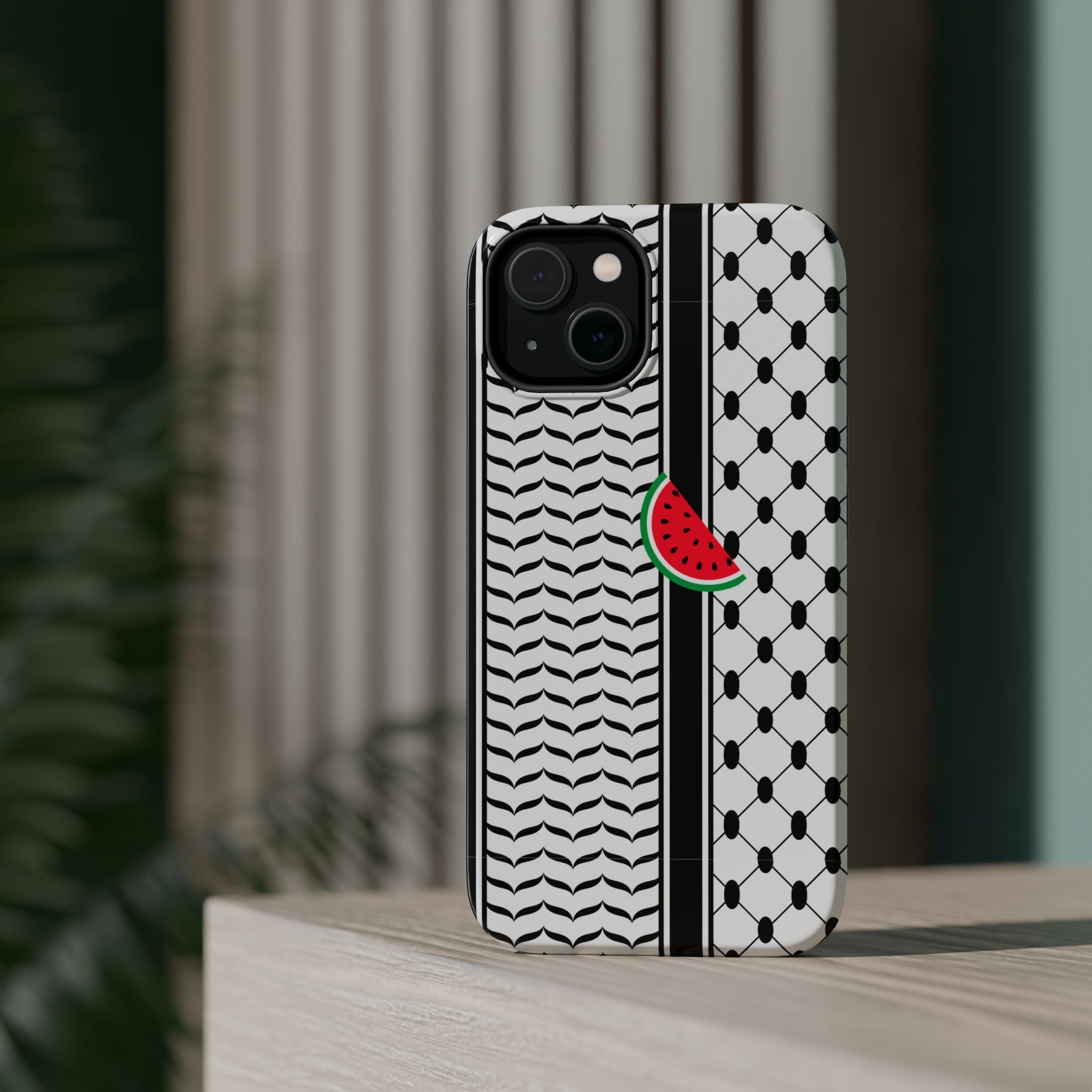Kufieh Geometric Design Iphone Magnetic Tough Case
