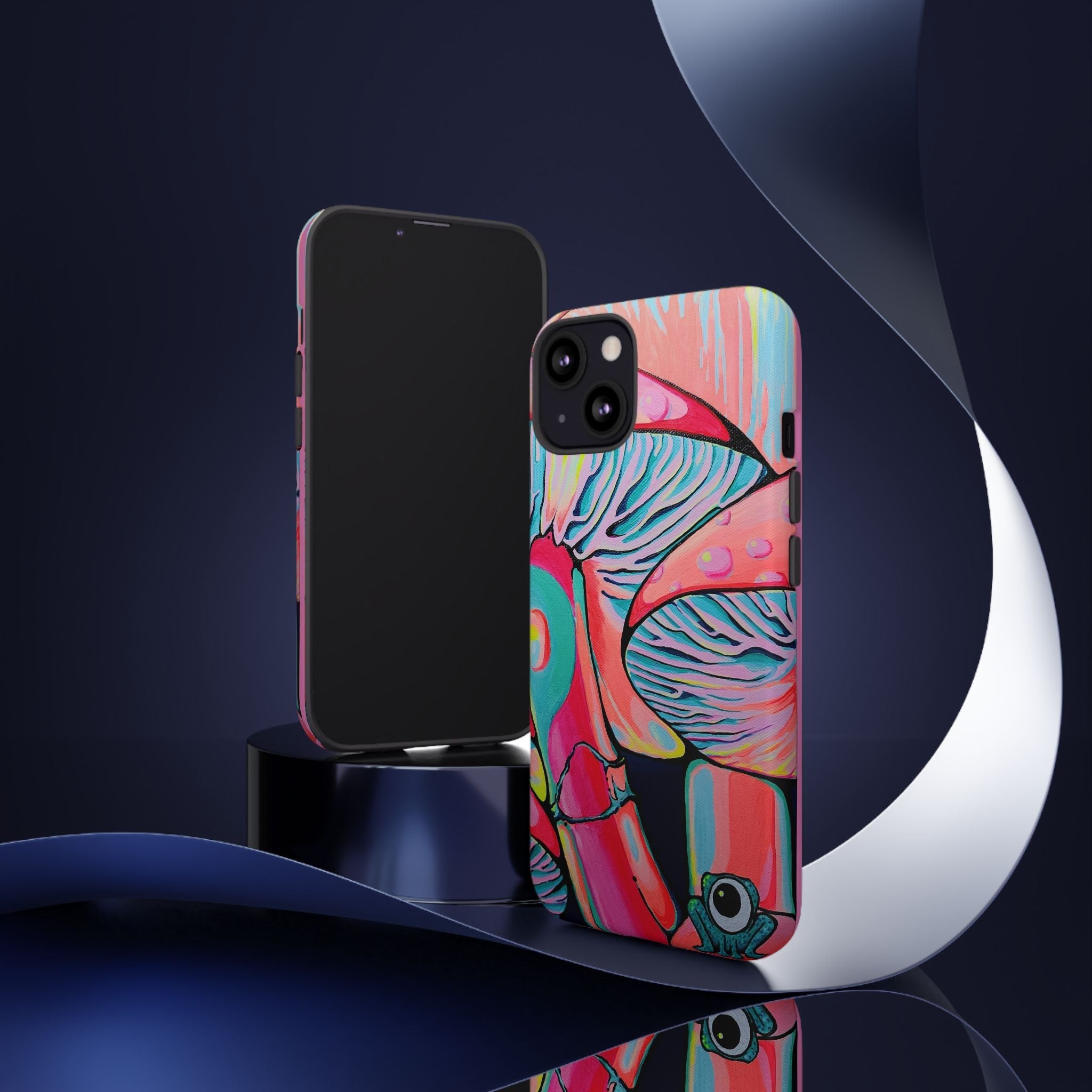 Trippy Mushrooms Tough Phone Case