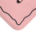 OUI Pink Bath Mat — Feminine French Bathroom Rug