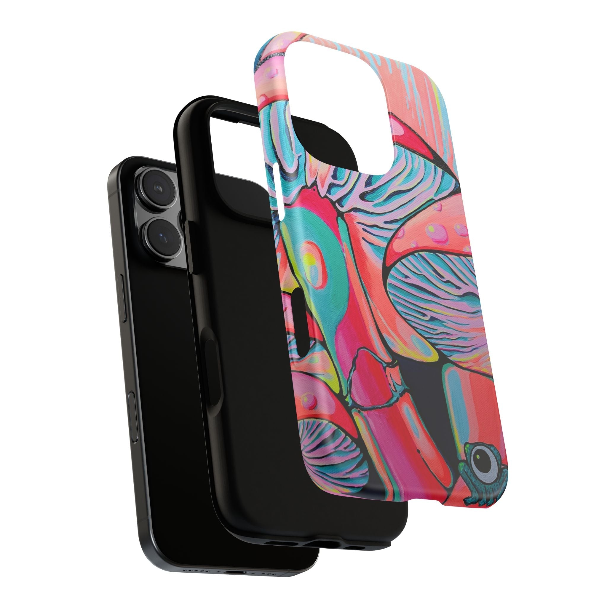 Trippy Mushrooms Tough Phone Case