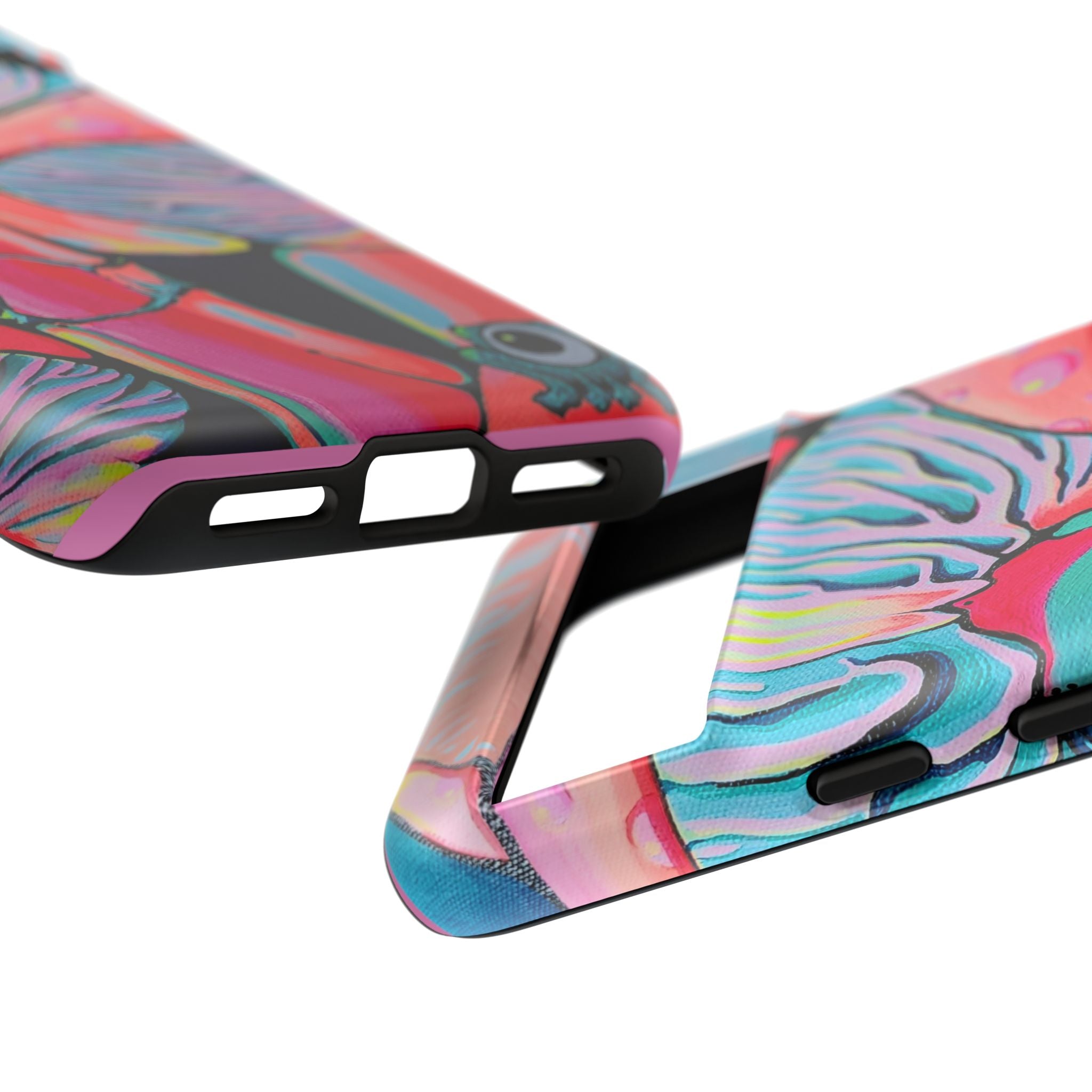 Trippy Mushrooms Tough Phone Case