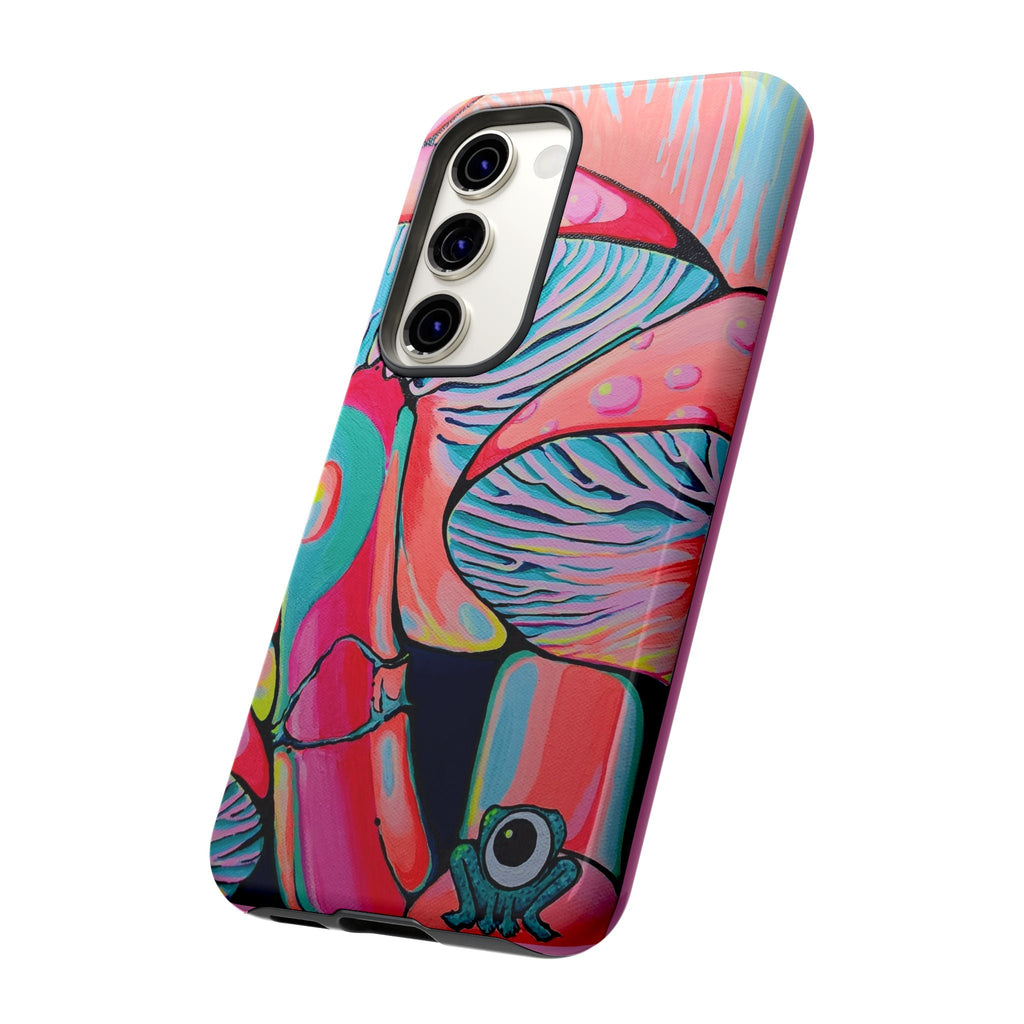 Trippy Mushrooms Tough Phone Case