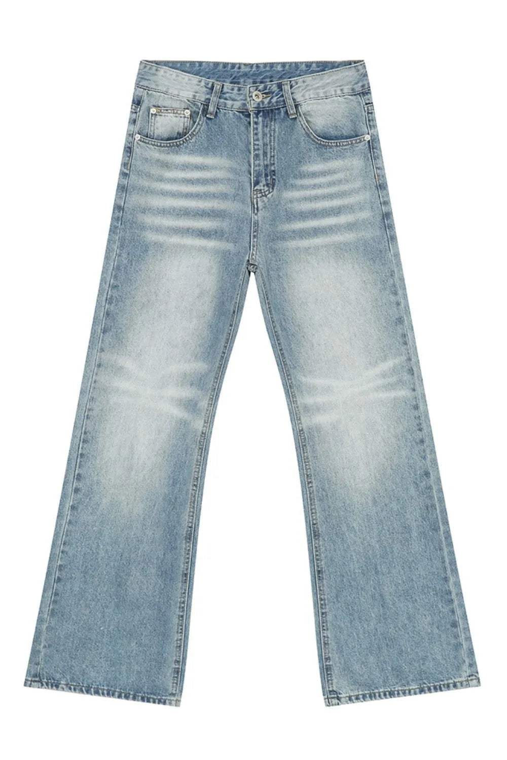 Baggy Jeans with Pockets - Japanese Denim