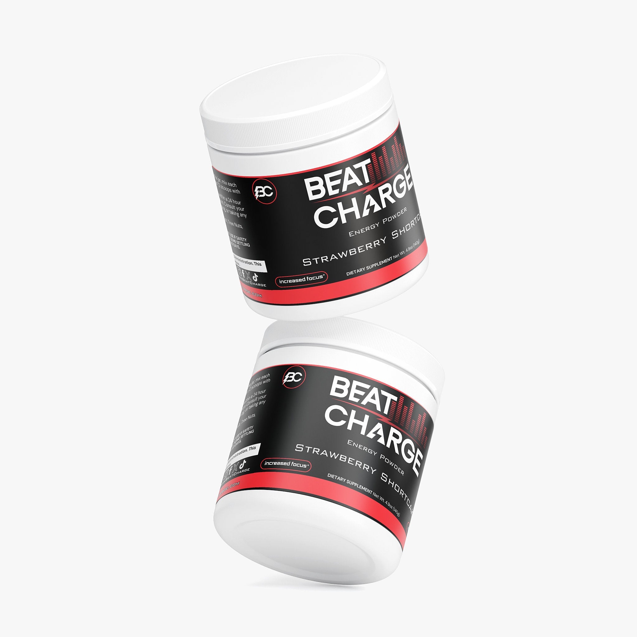 Beat Charge - Energy Powder (Strawberry Shortcake)