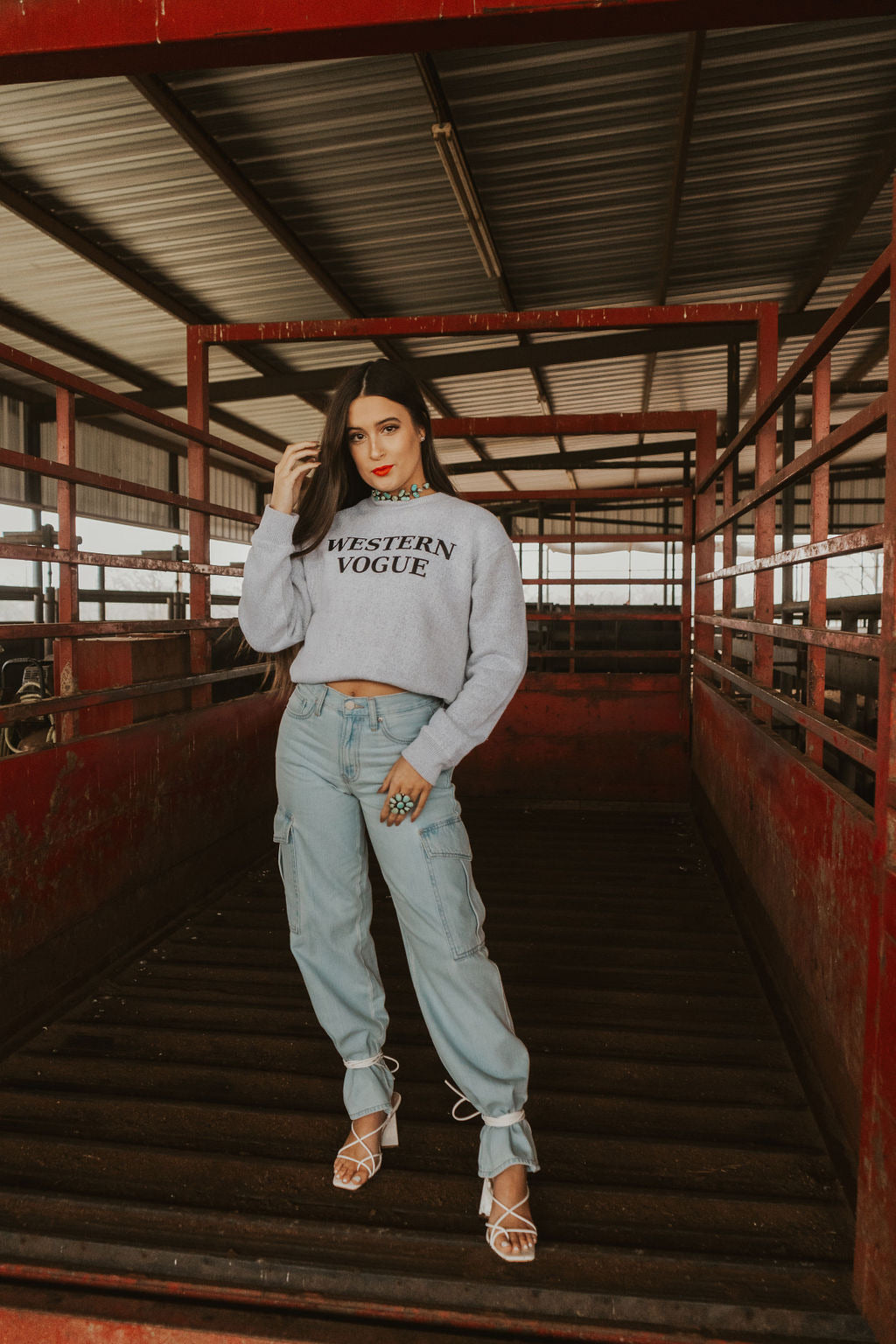 The Denton Denim Cargo Jeans- 29 + 30