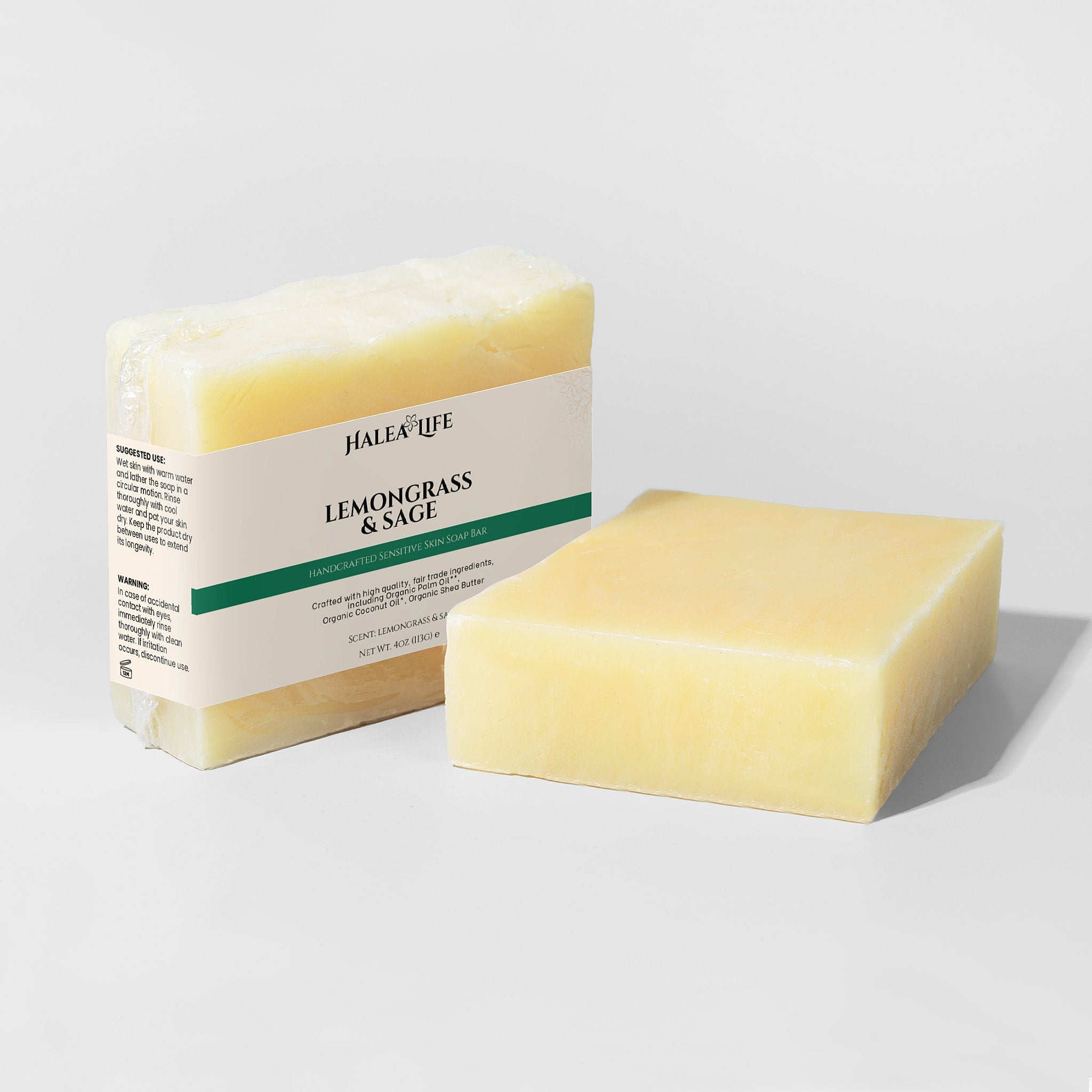 Lemongrass and Sage Sensitive Skin Soap Bar